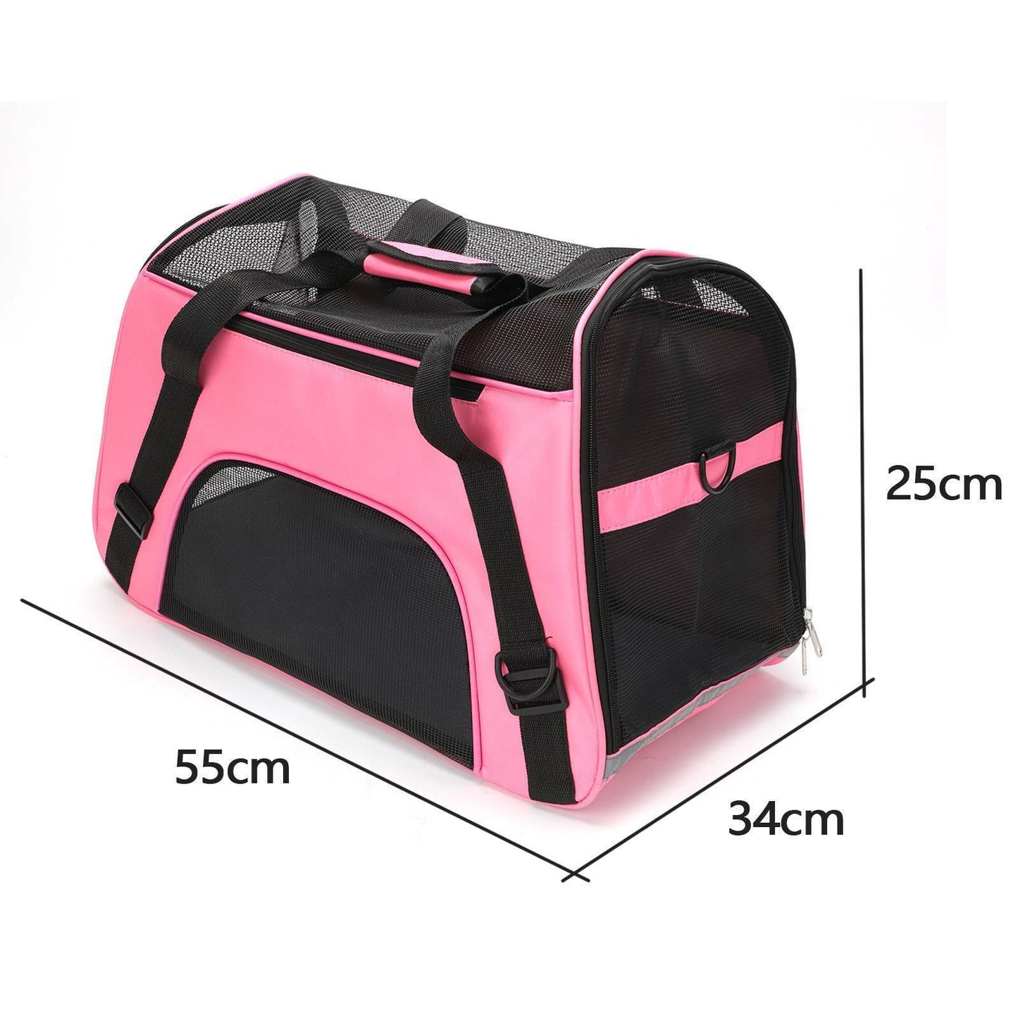 Large Pet Carrier Bag AVC Portable Soft Fabric Fold Dog Cat Puppy Travel Bag